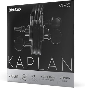 D'Addario Kaplan Muta di Corde per Violino scala 4/4 Tensione Media