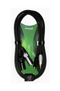 Bespeco Cavo Microfonico Mt 1,5 Rca Cannon