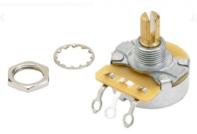 Fender Potenziometro 250K Split Shaft Pure Vintage