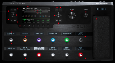 Line6 Helix Floor Multieffetto E Amp Modeler