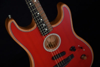 Fender American Acoustasonic Stratocaster Dakota Red