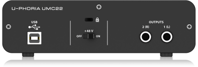Behringer U-Phoria Umc22 Scheda Audio
