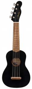 Fender Venice Soprano Ukulele Black