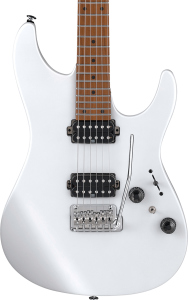 IBANEZ AZ2402-PWF WHITE w/ CASE 