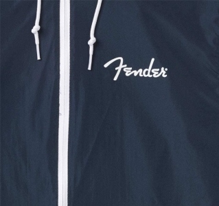 Fender Spaghetti Logo Giacca a Vento Navy XX-Large