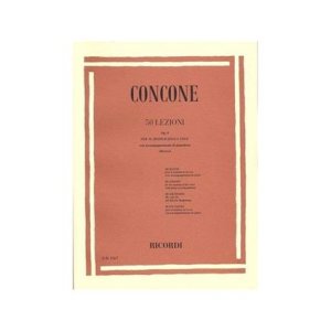 Ricordi Concone 50 Lezioni Op 9