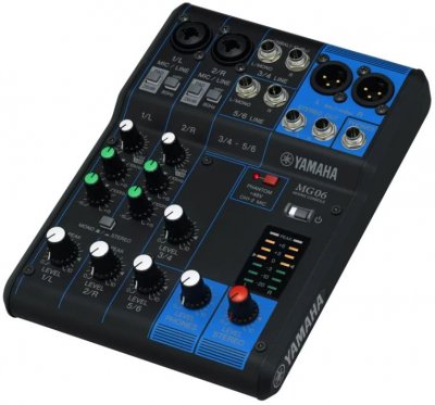 Yamaha Mg06 Mixer Analogico 6 Canali Senza Effetti