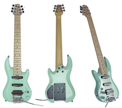 Dv Mark Little Guitar F1 Carribean Green