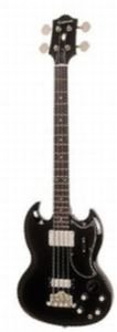 Epiphone EB-3 Bass 2 Pickup Ebony Chrome Hardware 
