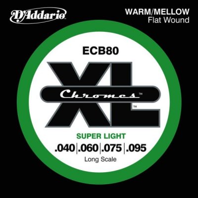 D'Addario Ecb80 Per Basso 40-95 Long