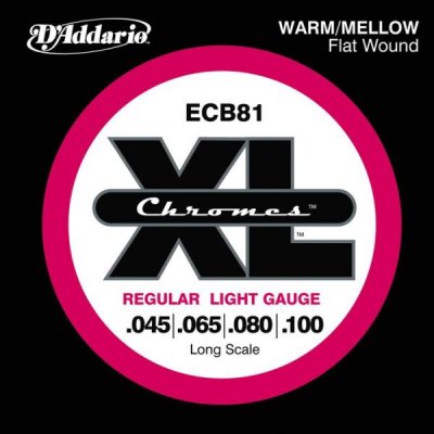 D'Addario Ecb81 Chromes Muta X 045-100