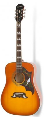 Epiphone Dove Pro Violin Burst