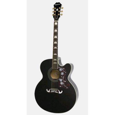 Epiphone Ej-200Ce Studio Jumbo Black