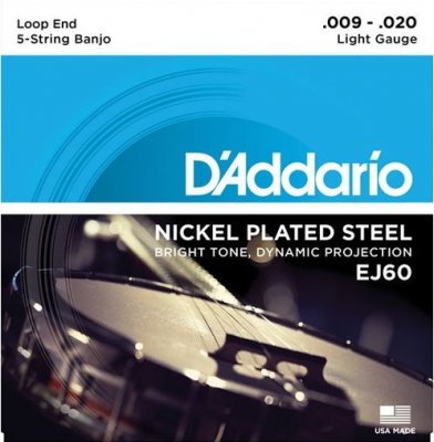 D'Addario Ej60 Muta Banjo