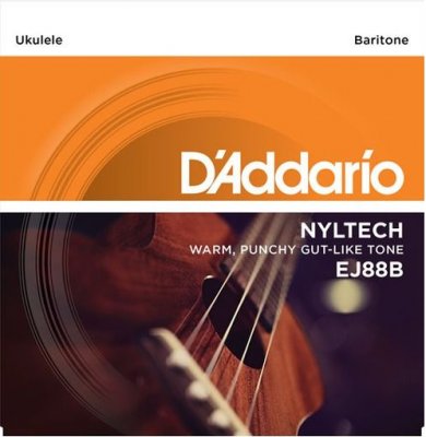 D'Addario Ej88B Muta Ukulele Baritono