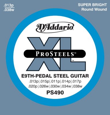D'Addario Eps490 Per Pedal Steel