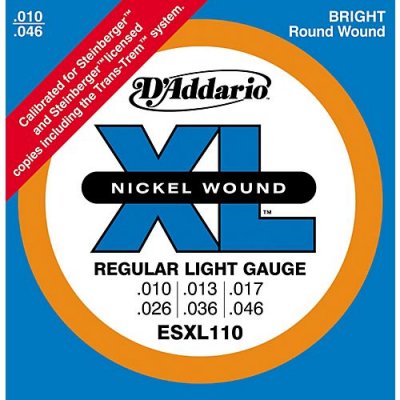 D'Addario Esxl110 010-046 Regular Light
