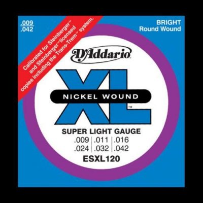 D'Addario Esxl120 Super Light 009-042