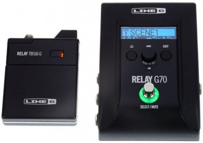 Line6 Relay G70 Sistema Ricevitore Trasmettitore Per Chitarra E Basso