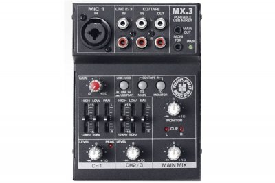 Topp Pro Mx3 Mixer Analogico Passivo
