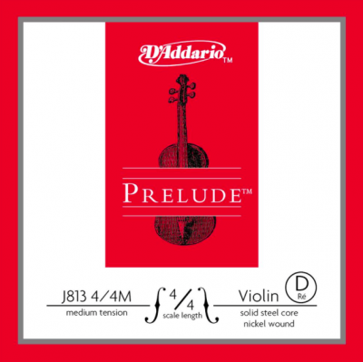 D'Addario Prelude Corda Violino D 4/4 M