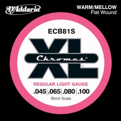 D'Addario Ecb81S Per Basso 45-100 Short