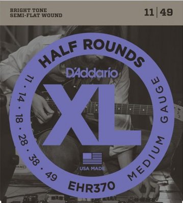 D'Addario Ehr370 Jazz Medium 11-49