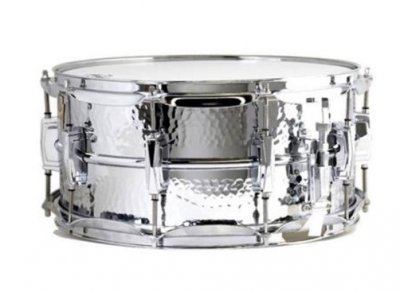 Ludwig Lm402K Rullante In Alluminio Cromato Fusto Martellato