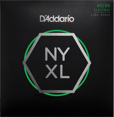 D'Addario Nyxl45095 Nickel Long Scale 40-95