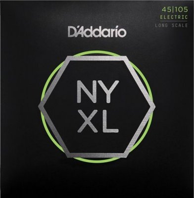 D'Addario Nyxl45105 Nickel Long 45-105