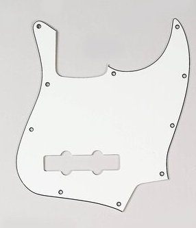 Allparts Battipenna  Jazz Bass 3Ply Parchment