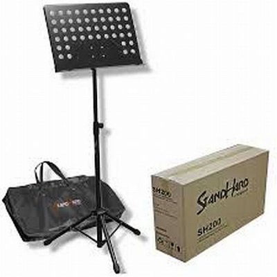 Bespeco Sh200U Leggio Tavola Metallo Forata Con Borsa