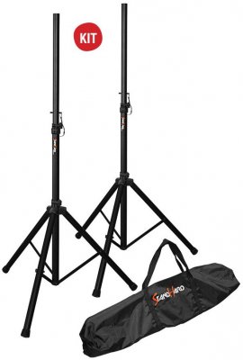 Bespeco Sh80Np Coppia Supporti Casse