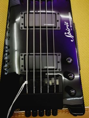 Steinberger Spirit Xt-25 Standard Basso 5 Corde Black