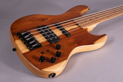 Sadowsky Metroline Bass 5 Frets 21 MM Style LTD Natural Transparent Satin