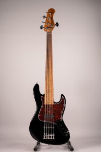 Sadowsky MetroExpress JJ Bass 5 Fretless Lines Vintage Black