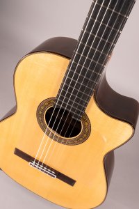 Jose Torres Jtc-210CE  Classical Electric Guitar Cutaway