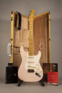 Fender Custom Shop 1956 Stratocaster Journeyman Relic Faded Aged Shell Pink