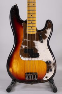 Fender Custom Shop 59 Precision Bass MN Relic 3 Tone Sunburst
