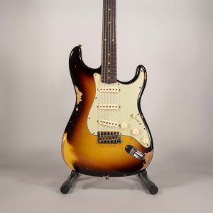 Fender Custom Shop 1960 Stratocaster Heavy Relic Faded Aged 3Tone Sunburst