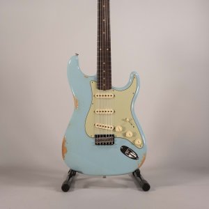 Fender Custom Shop Ltd 59' Stratocaster Hardtail Relic Aged Daphne Blue