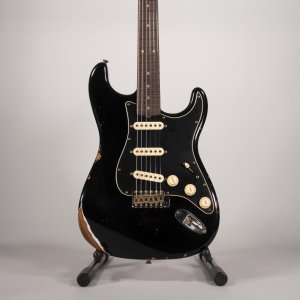 Fender Custom Shop Limited Edition Stratocaster Dual-Mag II Relic Aged Black