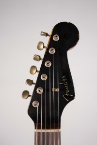 Fender Custom Shop Limited Edition Stratocaster Dual-Mag II Relic Aged Black