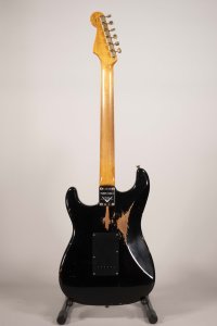 Fender Custom Shop Limited Edition Stratocaster Dual-Mag II Relic Aged Black