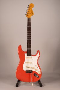 FENDER STRATO 1965 FIESTA RED USATA