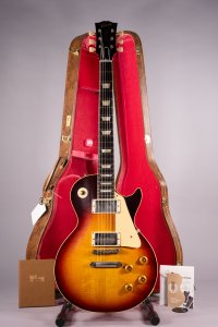 Gibson Custom 1958 Les Paul Standard Reissue Vos Bourbon Burst
