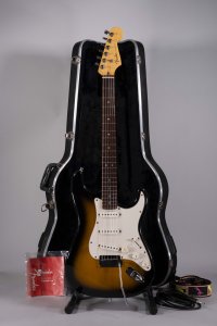 Fender Strato Amer.Deluxe Sunb Usata