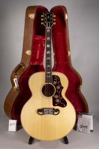Gibson Sj200 Antique Natural Chitarra Acustica Elettrificata con Hardcase