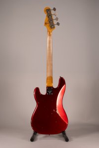 Fender Custom Shop Limited `62 Precision Bass Relic Aged Candy Apple Red