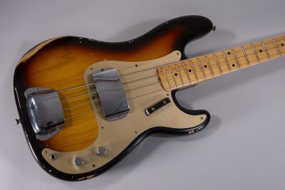 Fender Custom Shop 1958 Precision Bass Relic 3 Color Sunburst